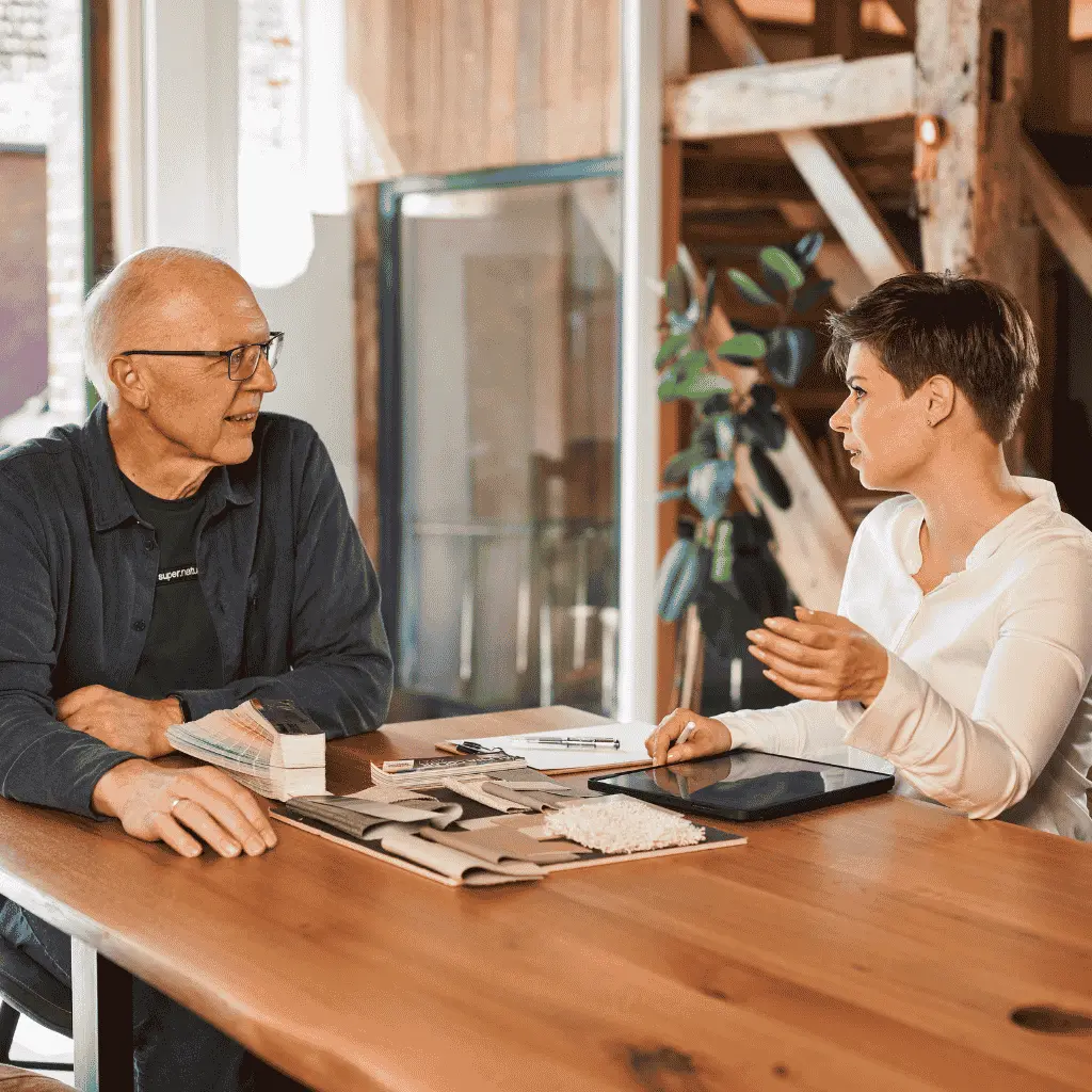 Ines Reusch im Gespräch mit Bernhard Holtkamp im Calle3 Ines Reusch im Gespräch mit Bernhard Holtkamp im Calle3